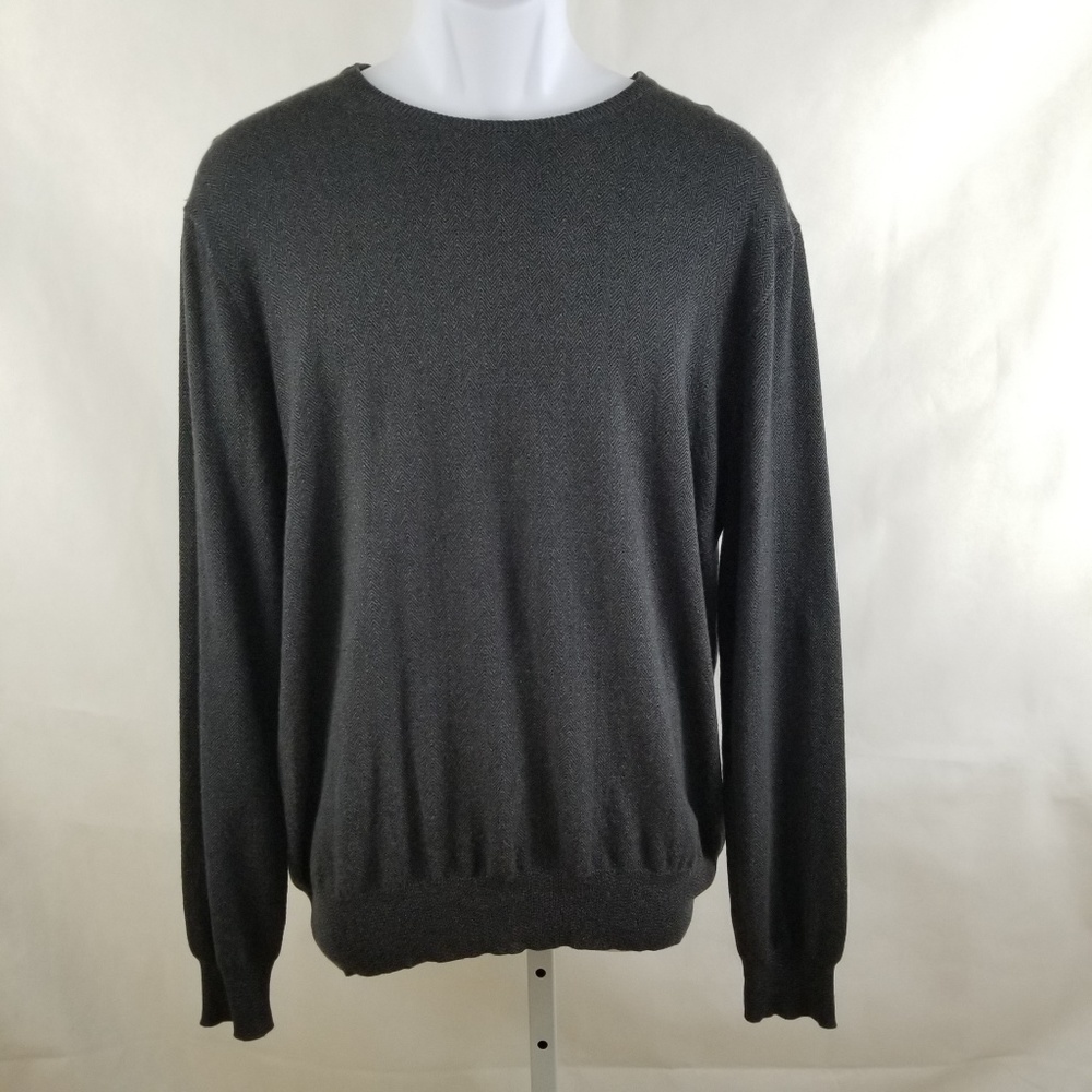 NWT Polo Ralph Lauren Men's Charcoal Sweater Sz L